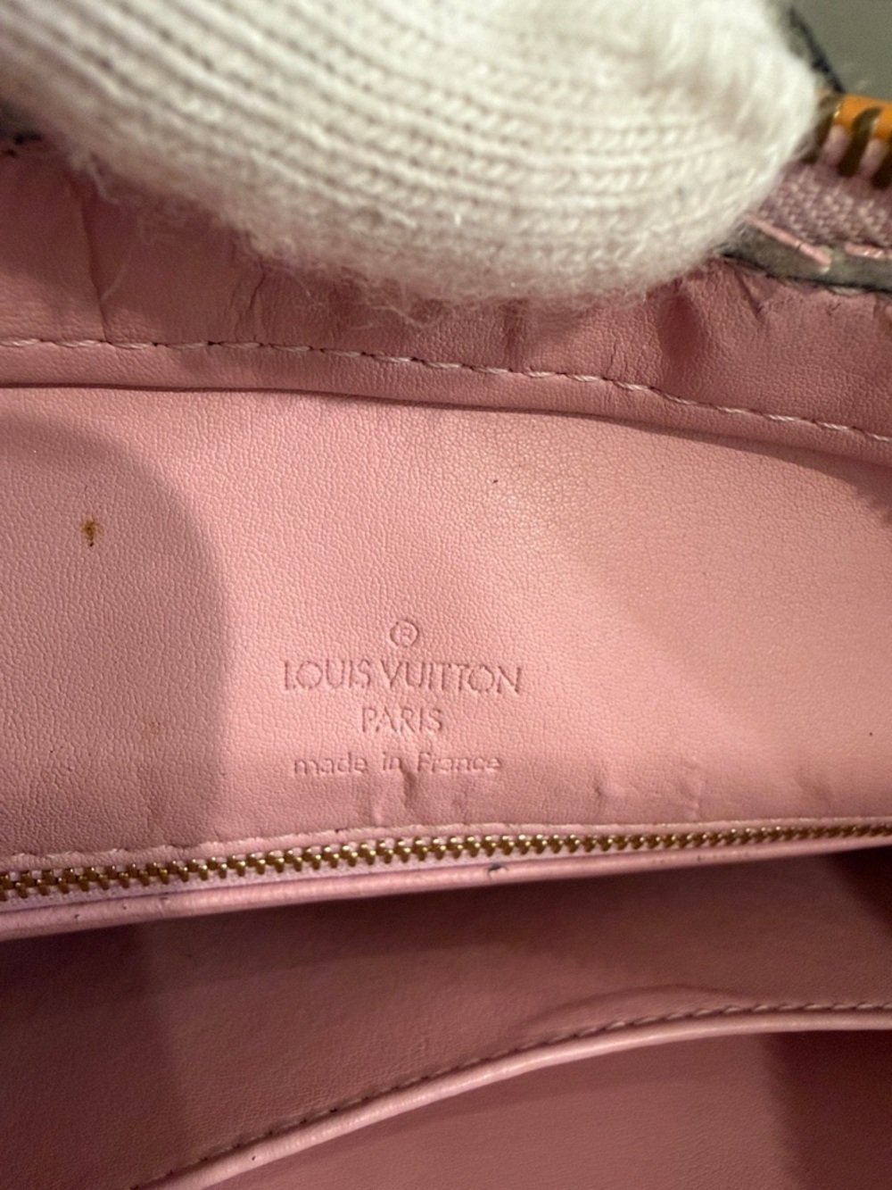 Louis Vuitton Amber Vernis Monogram Tote - Picture 10 of 13